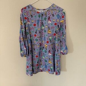 Hanna Andersson Disney Princess Nightgown Girls Size 10‎ EUC